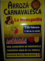 Cafe La Bodeguilla menu