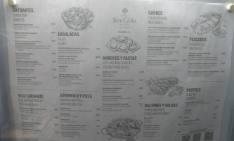 Son Caliu menu