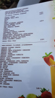 Zumeria Macedonia Fruit Cafe Carte