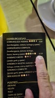 El Corzo menu