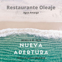 Oleaje menu