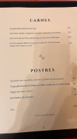 Arlos. Castillo De La Zoreda menu