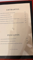 Arlos. Castillo De La Zoreda menu