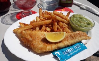 Lloyd's Fish Chips food