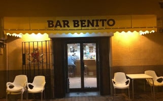 Benito outside