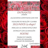 Marín Andosilla menu