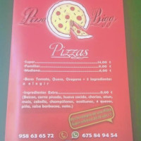 Pizza Bigg Belicena menu