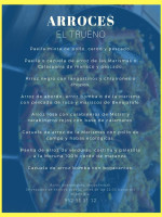 Chiringuito El Trueno menu