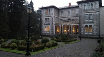 Cafeteria Del Parador De Limpias outside