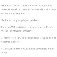 En Brihuega Princesa Elima menu