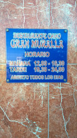 Chino Gran Muralla menu