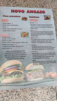 Café Novo Angazo menu