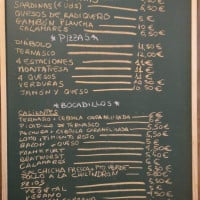 La Bocateria De Alquezar menu