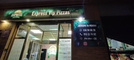 Express Vip Pizzas Camas menu