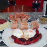 Parador La Rosa Alguaire Comida