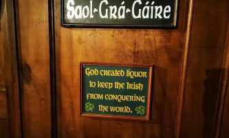 Mucky O'marras Irish Pub menu