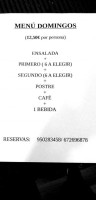 Cafe Juventud menu