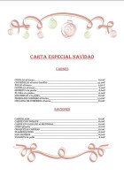 Cafe Juventud menu