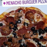 Menacho Burguer Pizza food