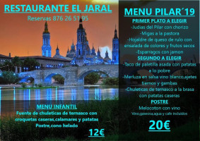 El Jaral menu