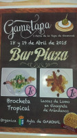 La Plaza menu