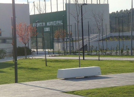 Polideportivo outside