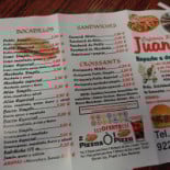 Pizzeria Juany Carta