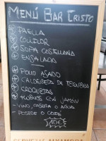 Cristo menu