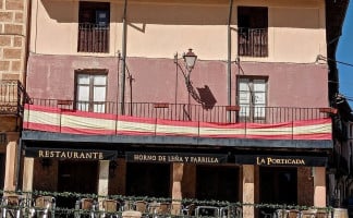 La Porticada outside