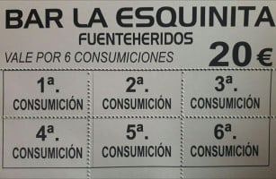 Braseria La Taberna menu