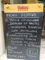 Cafetería Juancar menu