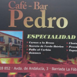 Cafe Pedro Carte