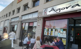 Agora Cafe outside