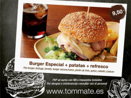 Tommate menu