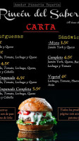 El Rincón Del Sabor Talará (lecrín) menu