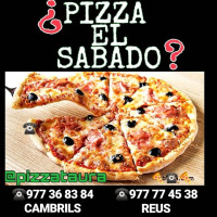 Pizza Taura, Vilaseca menu