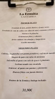 Hermita menu