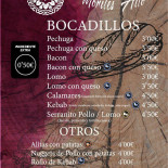 Moriles Alto Carta