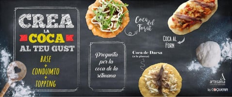 La Coqueria Mossets Artesans menu