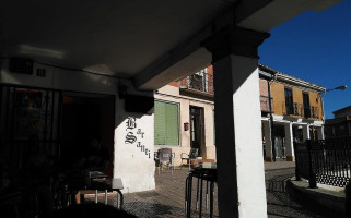 Santi outside