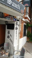 Santi outside