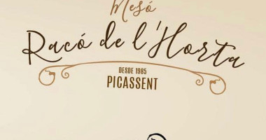 Mesó Racó De L'horta logo