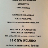 /cafetería Morales Sport Carte