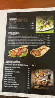 Telekebab I Pizzeria 2 menu