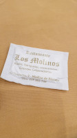 Los Molinos menu