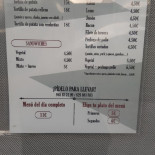 Berroa Bar Restaurante Carte