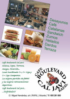 Cal Boulevard Javi menu