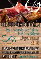 Restaurante Oasis Gastro-bar menu