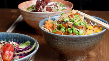 Sticks Sushi Poke Bowl food