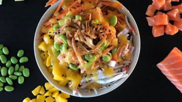 Sticks Sushi Poke Bowl drink